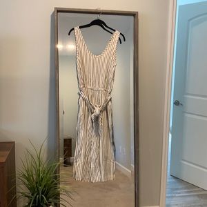 GAP striped jumpsuit